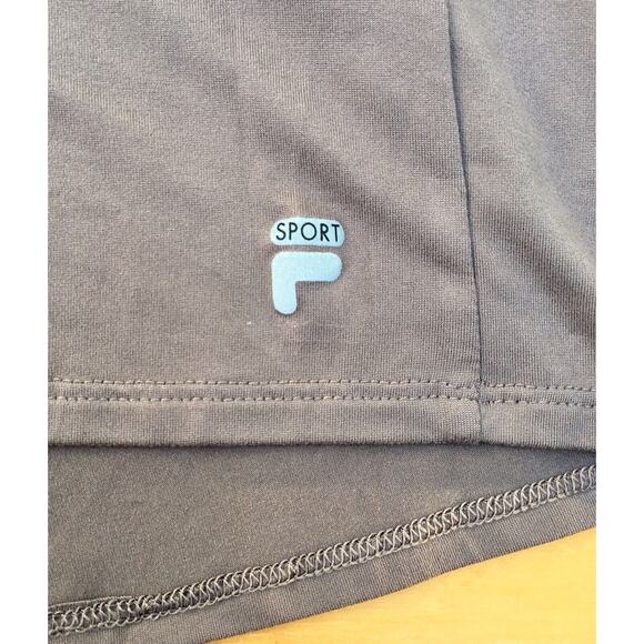 Fila Sport Performance Short Sleeve Shirt Womens (Athletic) Gray Sz. Large L‎ - Picture 3 of 4